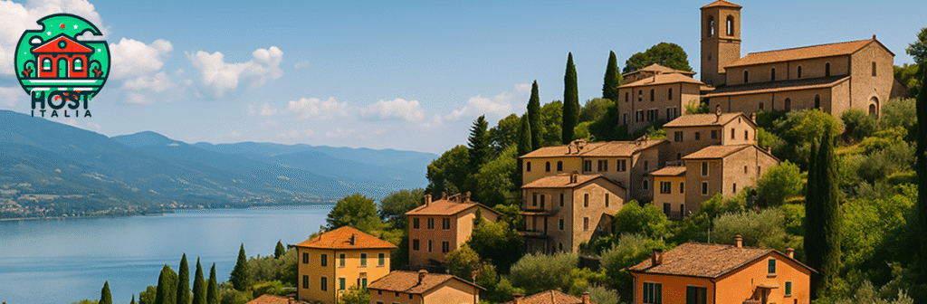 HOST_ITALIA_Villaggio collinare e lago sereno
